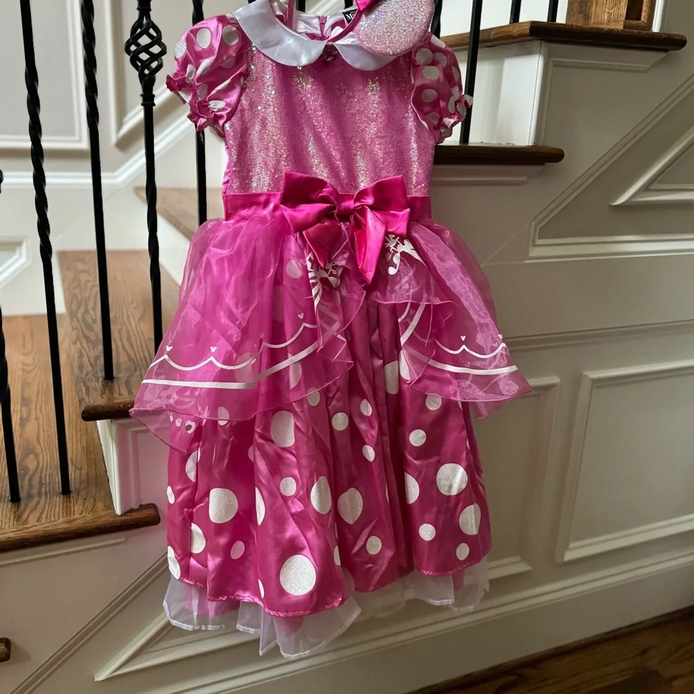 Disney Minnie Mouse Halloween Costume Girls 7-8 - Picture 2 of 7